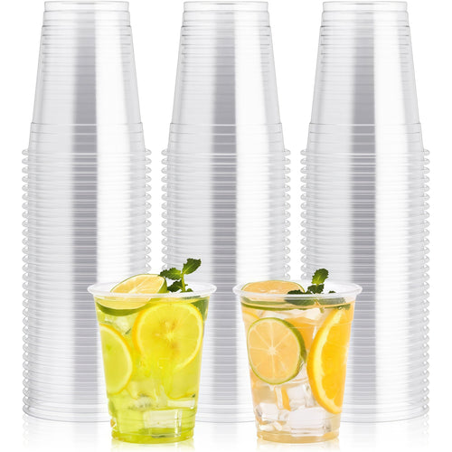 12Oz Disposable Clear Plastic Cup
