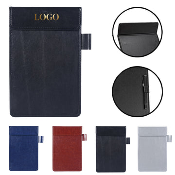 A6 Small Leather Clipboard