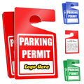 Custom PVC Temporary Parking Permit Hang Tag