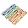 3-in-1 Portable 3-Piece Boxed Cutlery Set