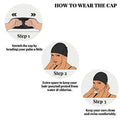 Unisex Waterproof Swimming Silicone Bandana Hat