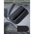 Premium Leather Car Seat Gap Filler Organizer