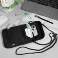 RFID Blocking Stash Neck Wallet
