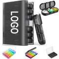 Portable Pill Box Weekly Pill Organizer 7 Day 3 Times