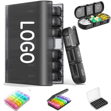 Portable Pill Box Weekly Pill Organizer 7 Day 3 Times
