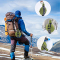 Foldable Silicone Camping Water Bottle With Compass
