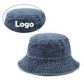 Washed Denim Bucket Hat