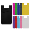 Dual Silicone Phone Case Wallet Credit Card Holder Pocket