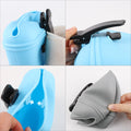 Portable Silicone Dog Treat Bag With Clip