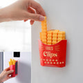 Magnetic Fries Clips Set Of 12 Bag Clips