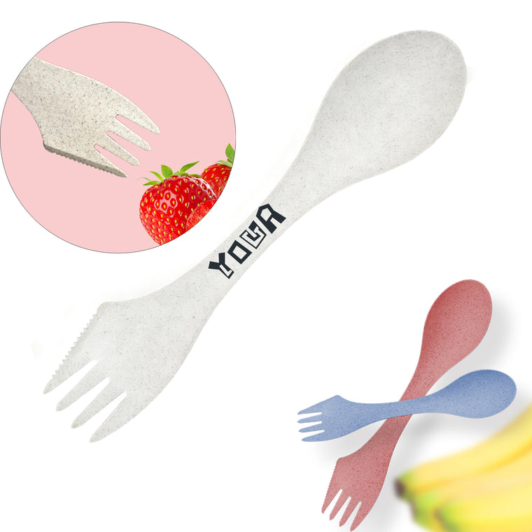 3 in 1 Bamboo Fiber Spoon