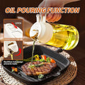 2 In 1 Olive Oil Dispenser Bottle For Kitchen-16Oz