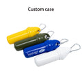 Floating Keychain Pvc Plastic Coin Holder With Hiking Buckle