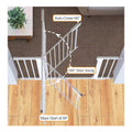 Metal Extra Wide Safety Auto Close Pet Gates