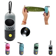 Poop Bag Dispenser With Led Flashlight