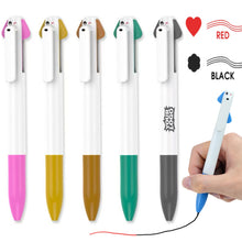 Cute Dog Clip Two-Color Ballpoint Pen