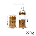Rechargable Solar LED Camping Lantern with Charge Output