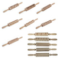 Embossed Wooden Rolling Pin