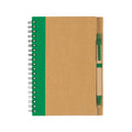 Classic Style Kraft Paper Notebook W/Pen