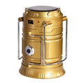 Solar-Powered LED Camping Lantern with Handle