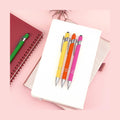 2-In-1 Stylus Retractable Ballpoint Pen With Stylus Tip
