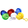 Portable Disposable Raincoat With Ball/Keychain