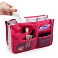 Portable Makeup Bag With Double Zip