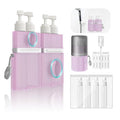 4 in 1 Toiletries Bottles Set For Smooth Walls