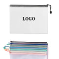 Plastic Mesh Zipper Pouch