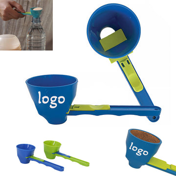 Mess Free Measuring Funnel Sliding Spoon