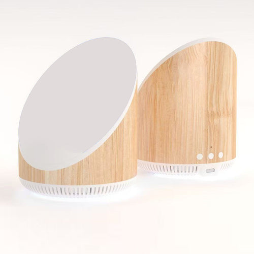 15W Bamboo Wireless Charger Bluetooth Speaker