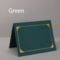 Gold Foil Certificate Cover Holders