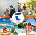Folding Canopy Beach Chair