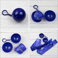Portable Disposable Emergency Raincoats In A Ball
