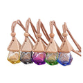 Car Hanging Air Freshener Diffuser Diamond  Empty Bottle