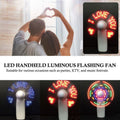 Customizable LED Message Mini Handheld Cooling Fan