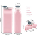 20 Ounces Collapsible Sports Water Bottle
