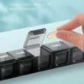 Weekly Vitamin Organizer 7 Days Pill Box