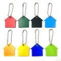 House-Shaped PVC Keychain