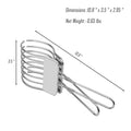 Stainless Steel Slicing Grill Clips