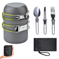Portable Stackable Camping Cookware Set