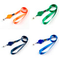 Full Color Custom Lanyard With Retractable Badge Reel Combo