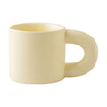 11oz Comfort Grip Large Ceramic Mug for Office Convenience