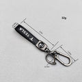 Metal Car Keychain with Custom Logo Design