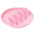 Round Silicone Taco Holder Plate