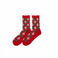 Christmas Socks Colorful Fun Cotton Crew Socks