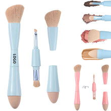 Portable 4 In 1 Makeup Brush Set