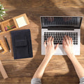 Refillable Lined Leather Journal Notebook