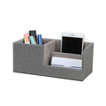 Office Leather Storage Pen Holder
