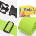 Adjustable Luggage Straps Suitcase Belts W/ Luggage Tag